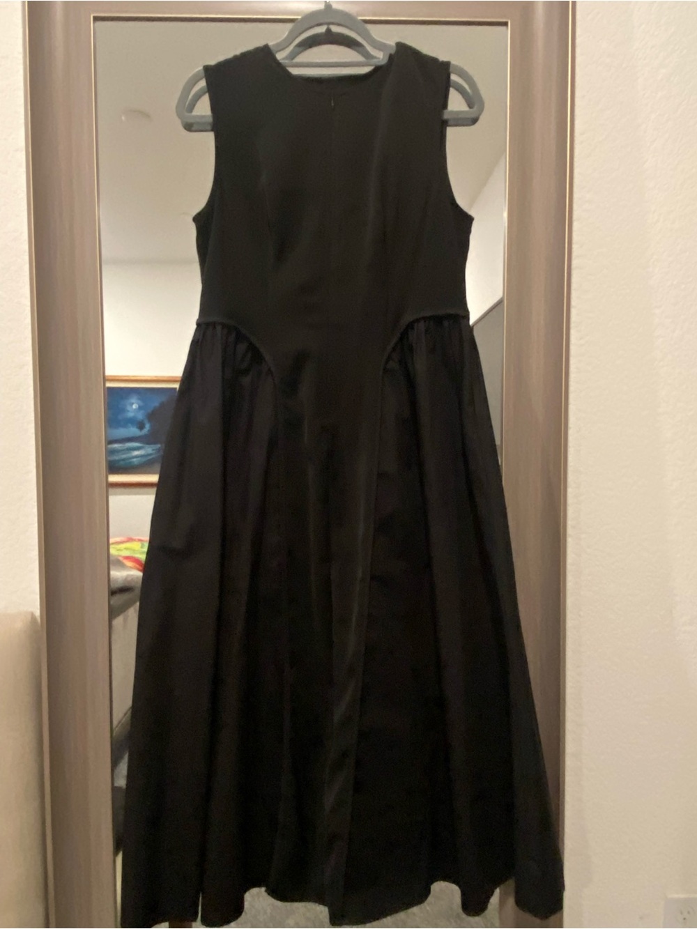 Commense Black Midi Dress